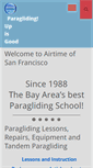 Mobile Screenshot of paragliding-lessons.com